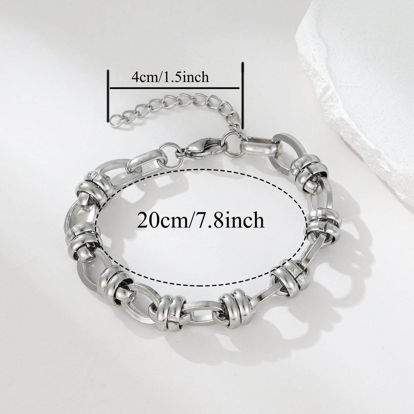 MY2101 Stainless Steel Bracelet Plated with Real Gold