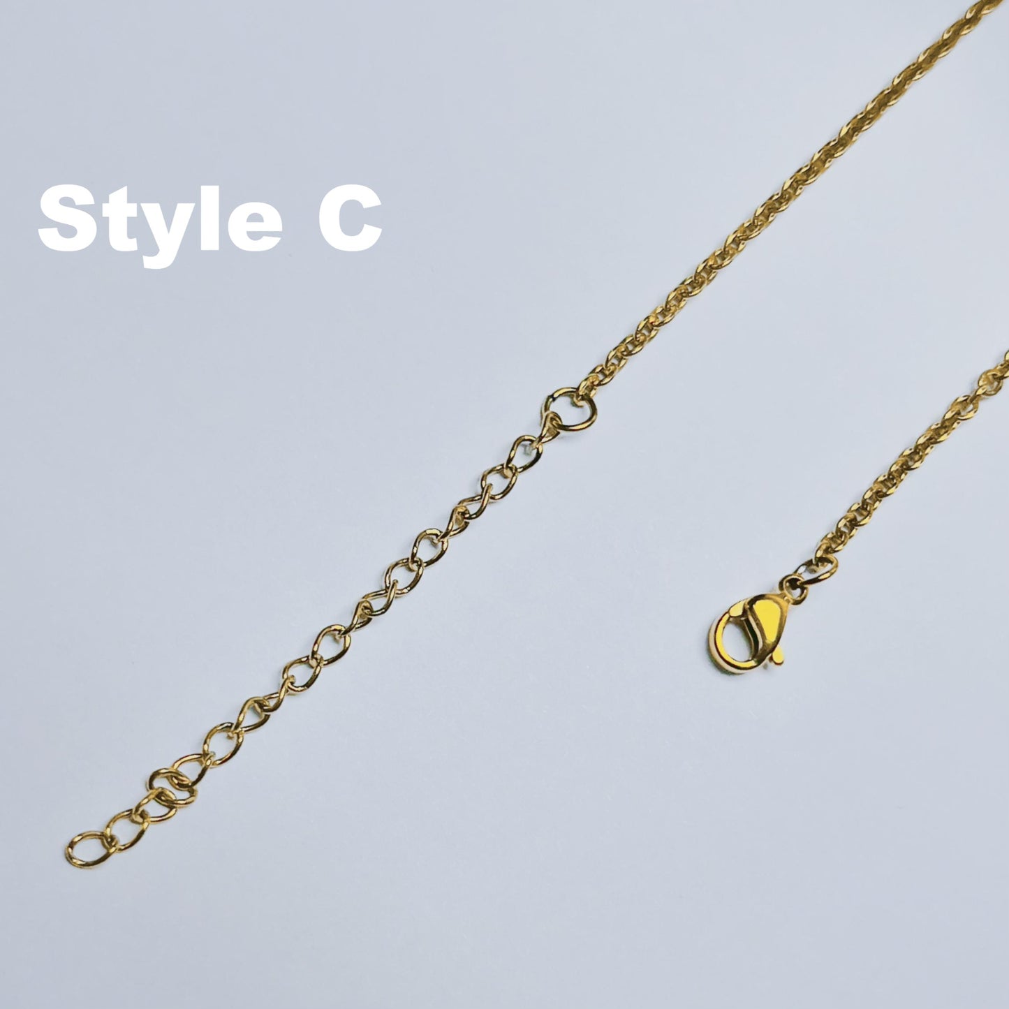 MY2076 Stainless Steel Customized Name Necklace Plated with Real Gold