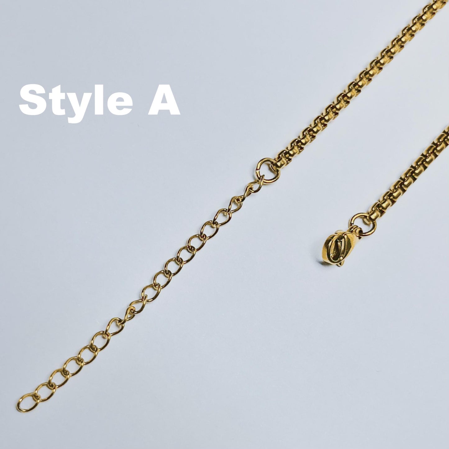 MY2076 Stainless Steel Customized Name Necklace Plated with Real Gold