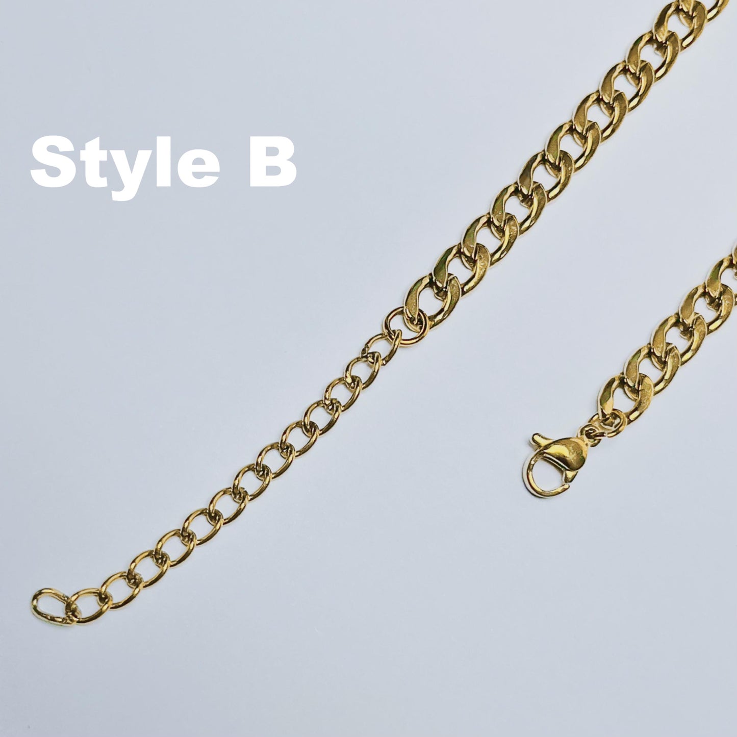 MY2076 Stainless Steel Customized Name Necklace Plated with Real Gold