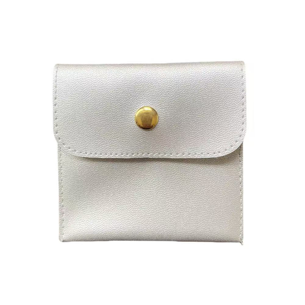 50pcs/lot mix color PU bag 8cm*8cm