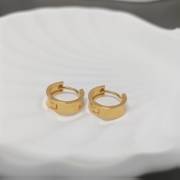 6pair/bag small hope earring golden copper earring