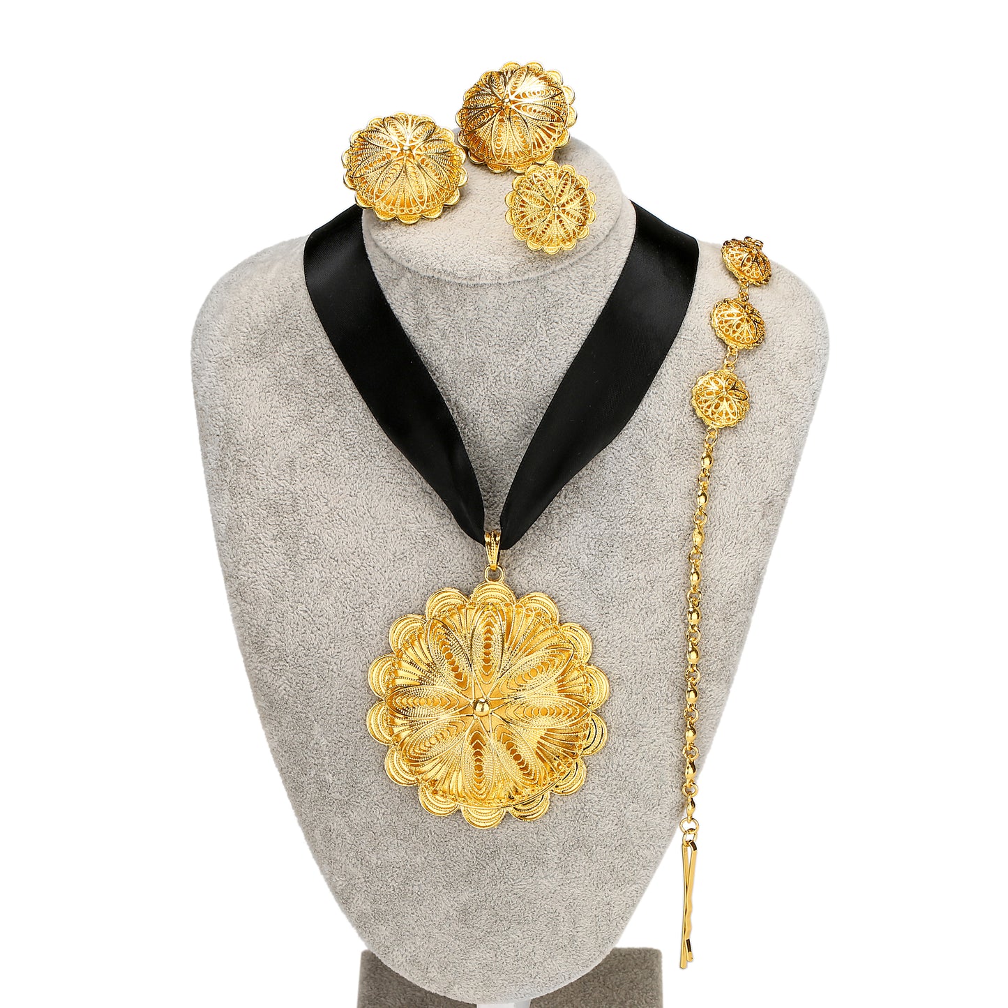 Big Size Ethiopian Traditional Jewelry Set