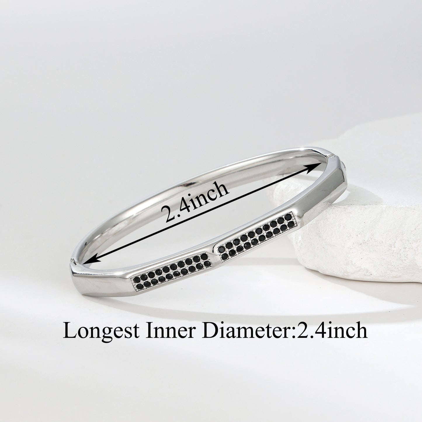 MY2140 Stainless Steel Openable Bangle (2.4inch)