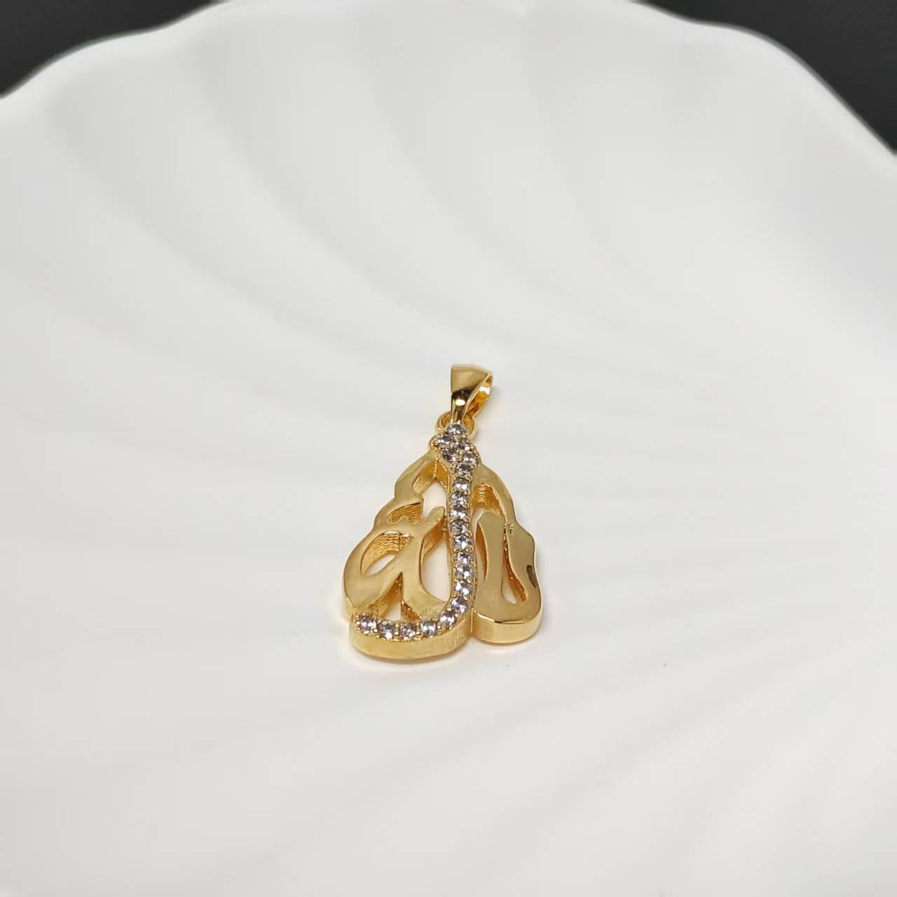 3pcs/bag golden copper Muslim Pendant