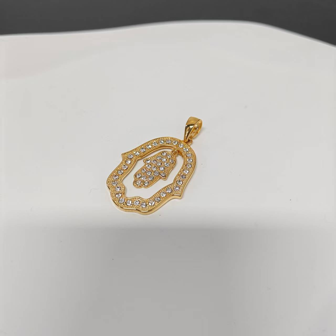 3pcs/bag golden copper Muslim Pendant