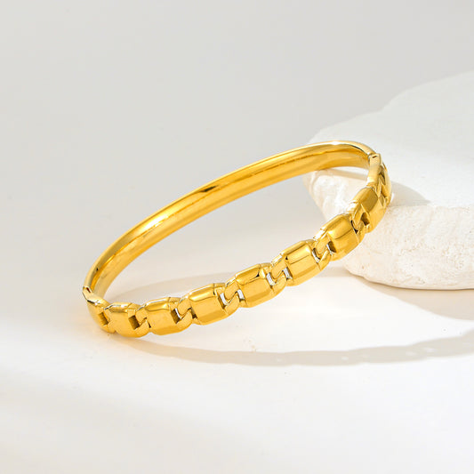 MY2131 Stainless Steel Openable Bangle (2.4inch)
