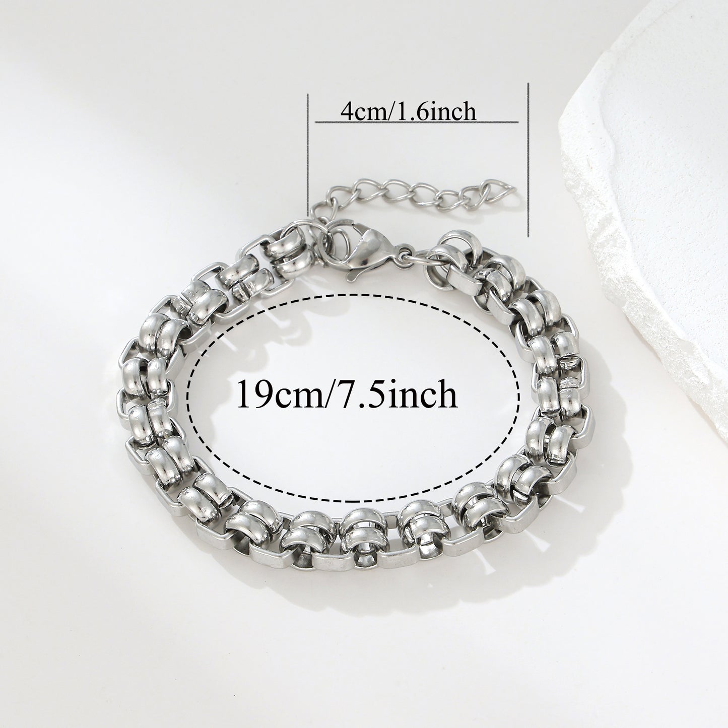 MY2110 Stainless Steel Adjustable Bracelet Plated with Real Gold