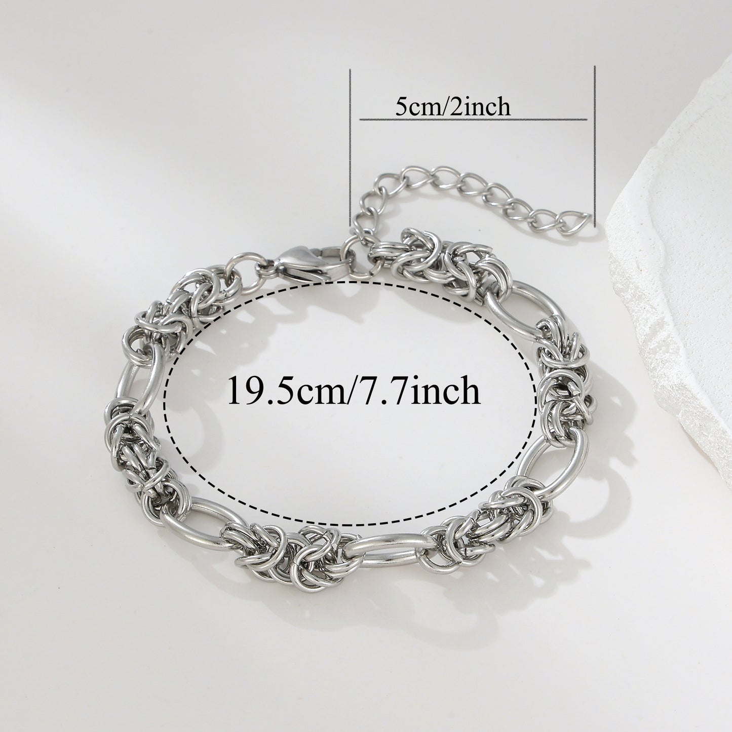 MY2113 Stainless Steel Adjustable Bracelet Plated with Real Gold