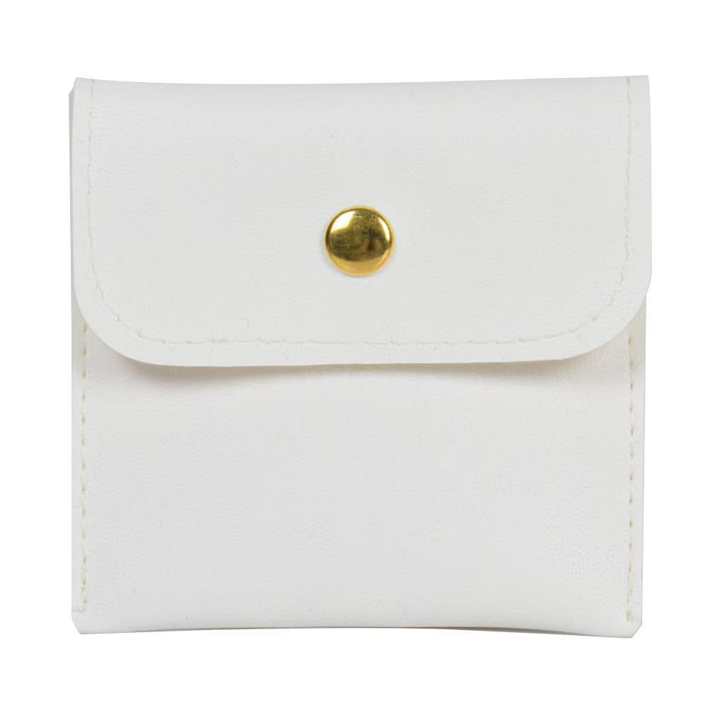 50pcs/lot mix color PU bag 8cm*8cm