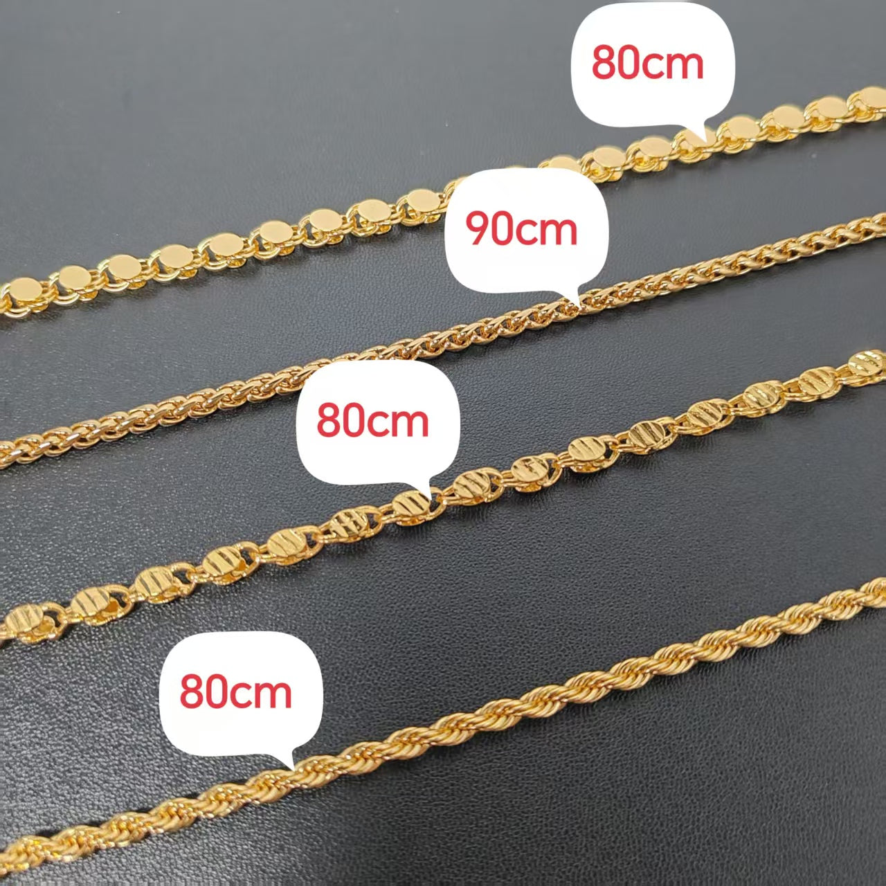 golden copper chain
