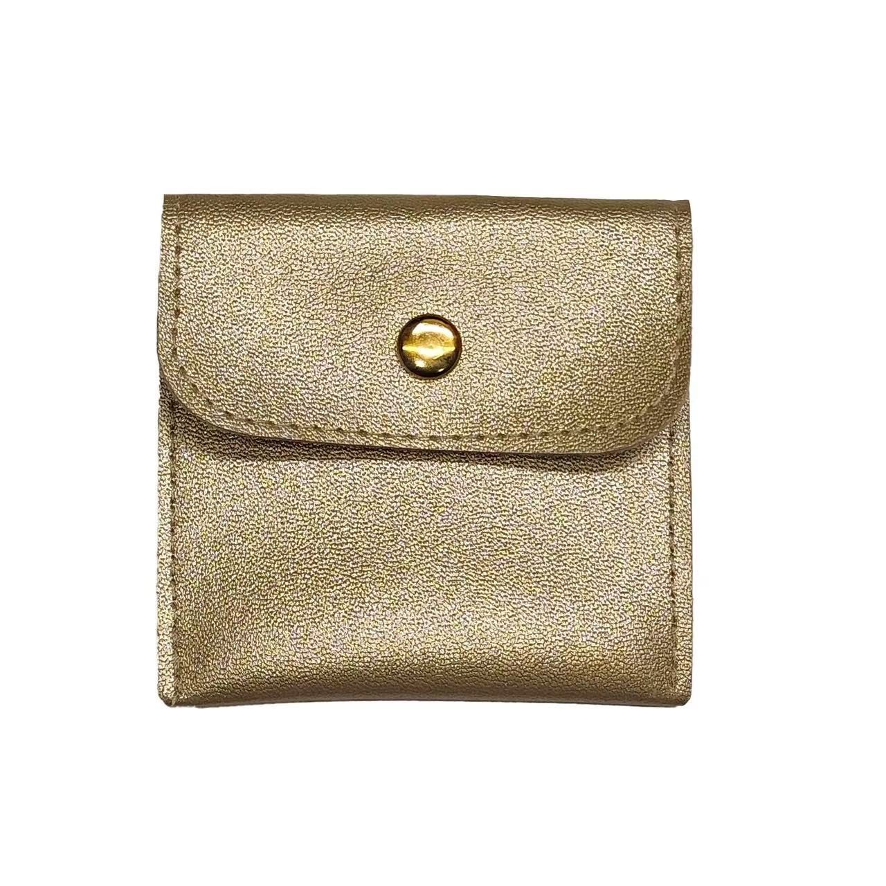 50pcs/lot mix color PU bag 8cm*8cm