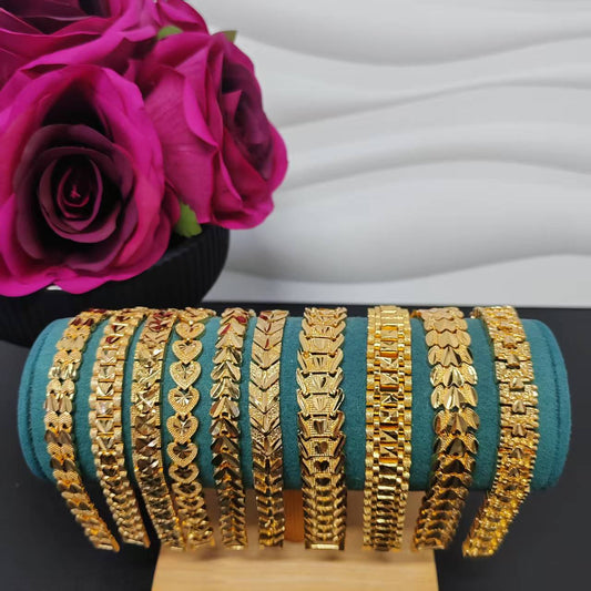 3pcs/bag golden copper bracelet women bracelet jewelry